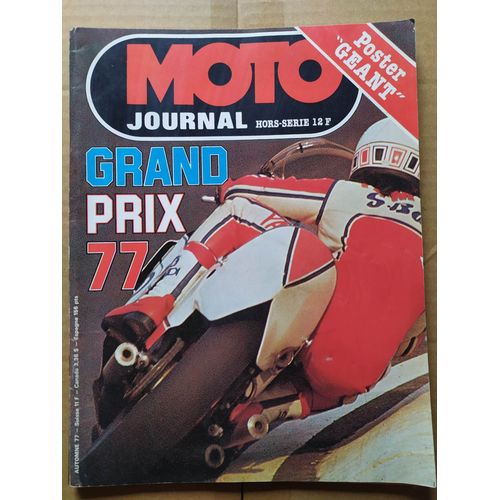 Moto Journal Hors Série Spécial Grand Prix 1977