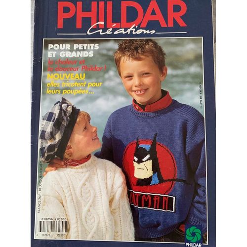 Catalogue Phildar Enfants N° 256 - Batman, Picou, Poupées