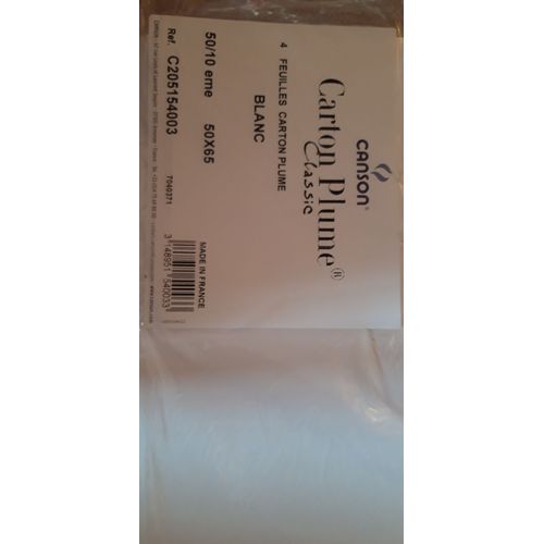 Carton Plume 5 Mn Classique 50*65