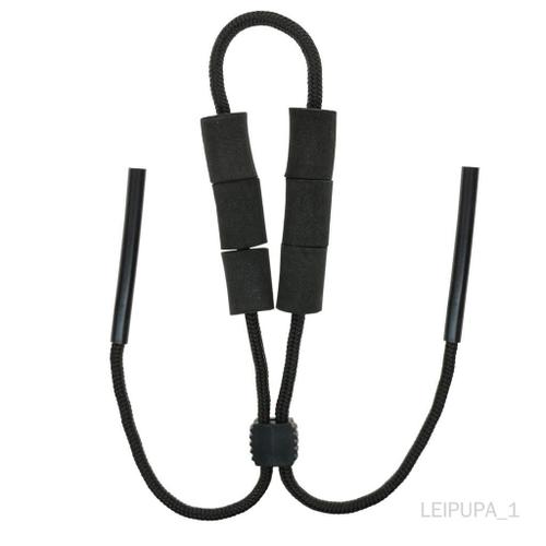 Corde Lunettes De Corde Chaîne Accessoires Verre Camping Randonée Noir