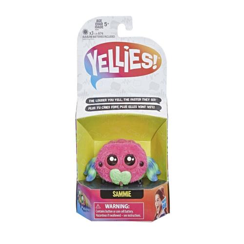 Yellies Sammie L'araignée Rose Hasbro Pink Spider