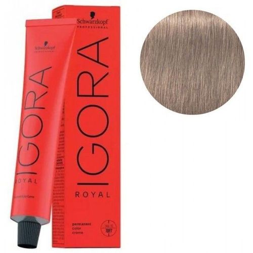 Coloration Igora Royal 9-19 Blond Très Clair Cendré Violet Schwarzkopf 60ml 