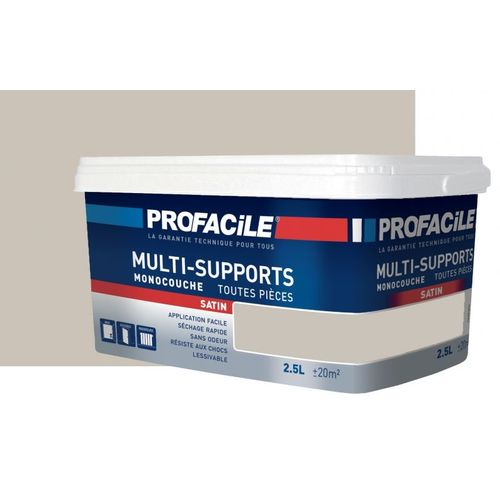 Peinture intérieure multi-supports, PROFACILE 2.5 litres Beige Laine