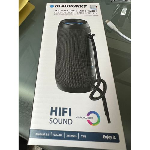 sound light led speaker blaupunkt