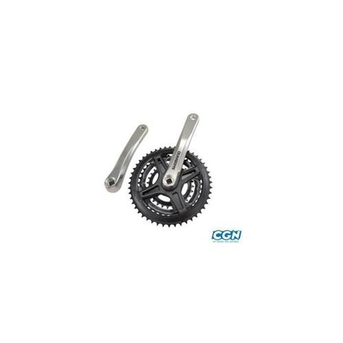 Pedalier Vtt Triple 48-38-28d L170 Alu Shimano Altus M311 (Axe Carre 122)