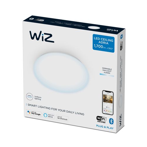 Lampe Connectée Adria Ceiling 12w Blanc