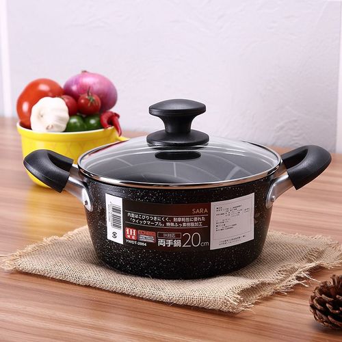 Casserole À Soupe Créative À Usage Général,Casserole À Fruits Antiadhésive,Outils De Cuisine,Ustensiles De Cuisine,Casserole À Nouilles Pour Ragoût,20 22 24 Cm - Type 20cm