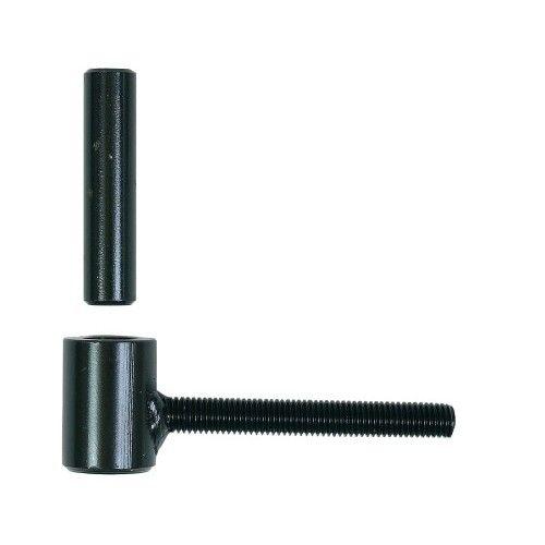 Gond standard acier noir à tige filetée - Axe 14 - 10x130 - B2 ING FIXATIONS