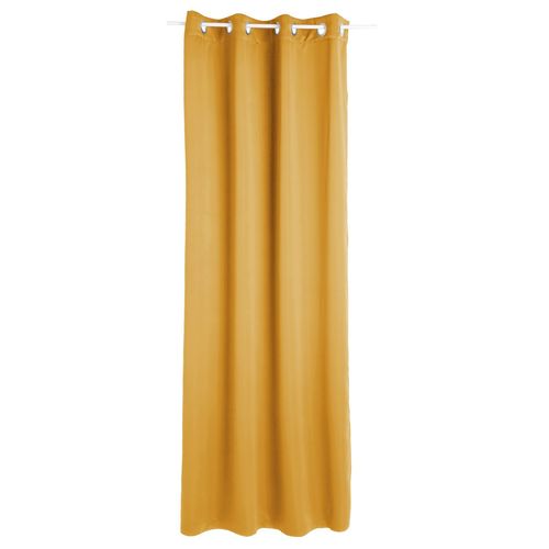 Rideau Occultant Louisa - 140 X 260 Cm - Jaune Ocre