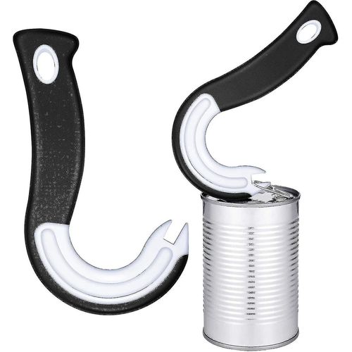 2 Pieces Easy Open Ring Can Opener Easy Pull Can Opener Manual Ring Pull Can Opener