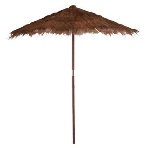 Paris Prix - Parasol En Bois "Cocotier" 250cm Marron