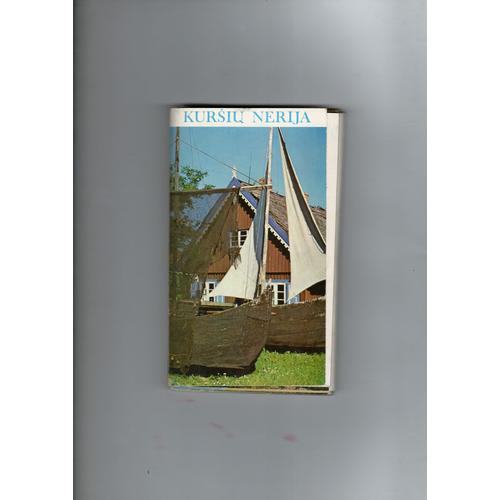 Kursiu Nerija - Presqu'ile De Kursiu (Lituanie) - 32 Cartes Postales + Livret Touristique - 1982