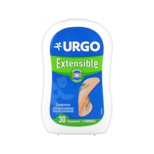 Urgo Premiers Soins Extensible Compresse Anti-Adhérente 30 Pansements 