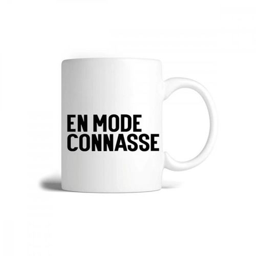 Mug En Mode Connasse 450ml - Derrière La Porte - Blanc -