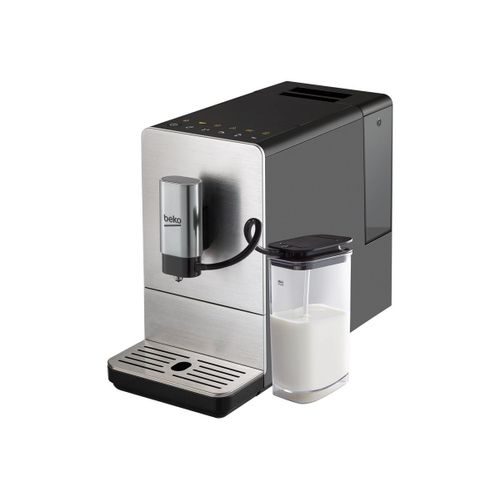 Beko CEG5331X - Machine à café automatique avec mousseur à lait - 19 bar - inox