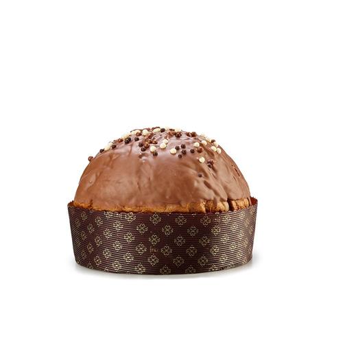 Panettone Artisanal Aux Trois Chocolats (Noir, Lait, Blanc) Kg 1