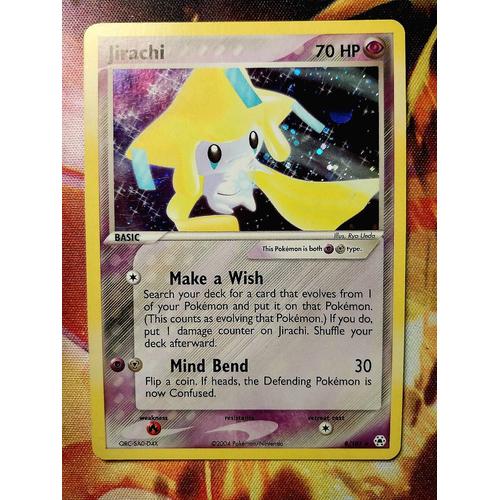 Carte Pokémon Jirachi 8/101 - Ex Forces Oubliées