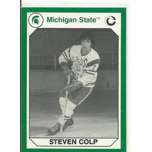 Carte N°155 Steven Colp (Michigan State Collegiate Collection - 1990)
