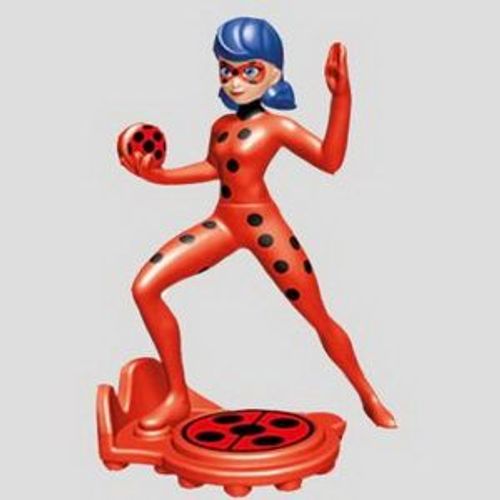 Figurine "Kinder" (2020) - Miraculous / N° 1 - Lady Bug (Vv388 / Vv-388 ) Avec Bpz