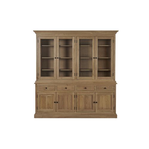 Buffet Vaisselier 8 Portes Et 4 Tiroirs En Chêne - Marie