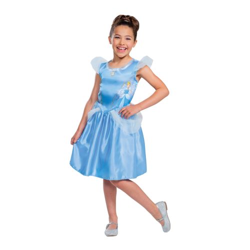 Déguisement Cendrillon Basique Enfant - Taille: 7 - 8 Ans (124 - 136 Cm)