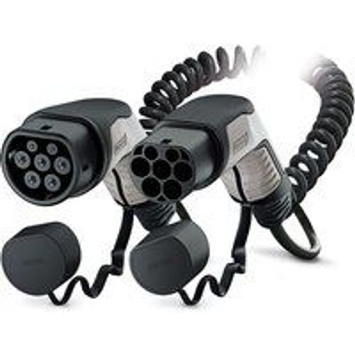 Phoenix Contact Câble De Recharge Spiralé - Type2 - Type2 - 4m - 22kw (Triphasé 32a) + Sac