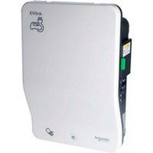 Schneider Borne De Recharge Evlink Smart ? T2s 22kw + Te 2,3kw - Rfid - Evb1a22p4eri