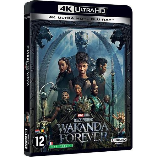 Black Panther : Wakanda Forever - 4k Ultra Hd + Blu-Ray