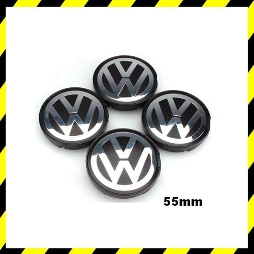 55mm Cache Moyeu Volkswagen 4 Pcs - Mastershop - Vendeur Français