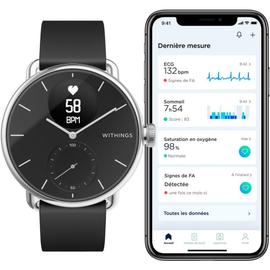 Withings ScanWatch : la montre qui surveille votre coeur et votre apnée du  sommeil est enfin disponible