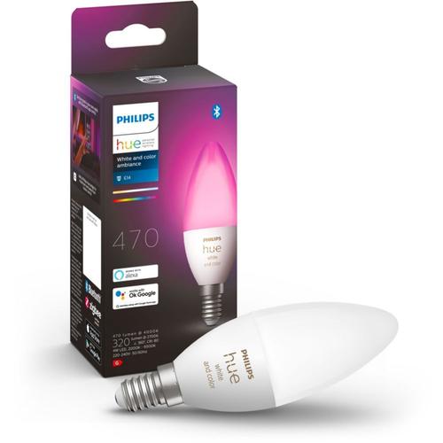 Ampoule Connectée Led Philips Hue White And Color Ambiance E14 5.3w (Équivalent 25w)