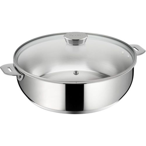 Sauteuse Lagostina Salvaspazio 26 Cm Couvercle Verre