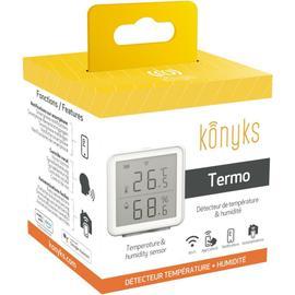 ThermoPro – Mini thermomètre numérique d'intérieur TP49, hygromètre pour  Station météo domestique, noir et blanc