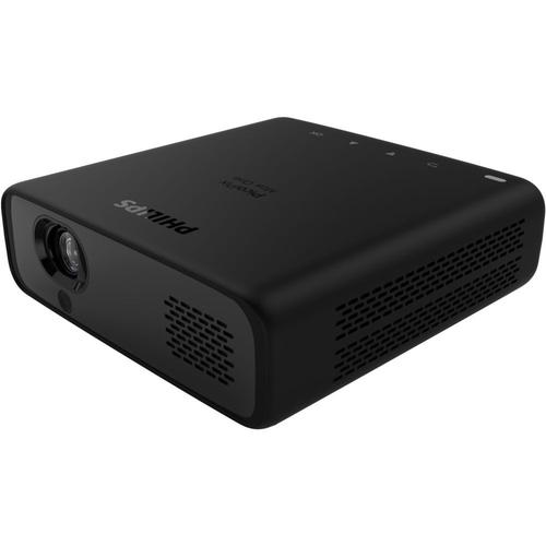 Philips PicoPix Max One PPX520 - Projecteur DLP - LED 4 canaux - portable (alimenté par batterie) - 450 lumens - Full HD (1920 x 1080) - 16:9 - 1080p