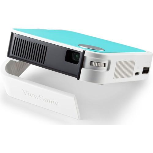 ViewSonic M1 mini - Projecteur DLP - LED - 120 lumens - WVGA (854 x 480) - 16:9 - avec 1 an de service Express Exchange