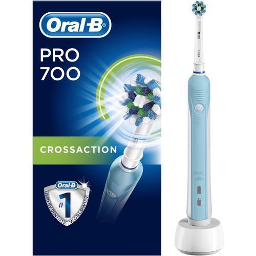 Oral-B Pro 700 Crossaction - Brosse À Dents Électrique Rechargeable