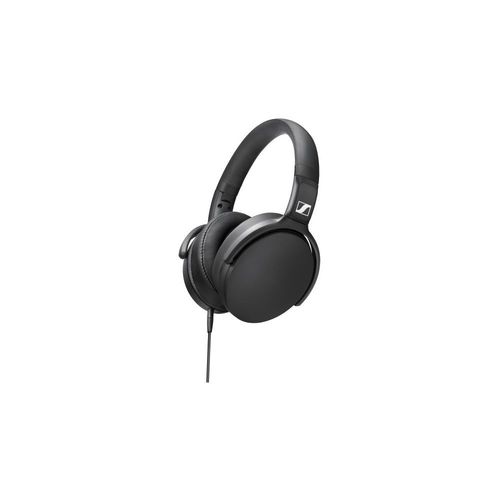 Sennheiser HD 400S - Écouteurs avec micro - circum-aural - filaire - jack 3,5mm - isolation acoustique - noir