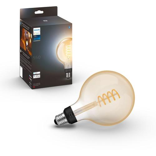 Philips Hue Blanc Ambiance E27 Einzelpack Giant Globe G125 Filament 300lm