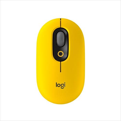 Logitech LOGI POP Mouse with emoji Blast Yellow POP - Souris sans fil