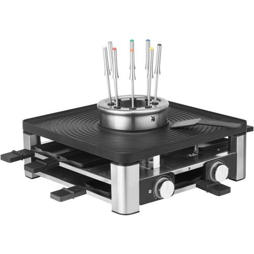 WMF Lumero - Raclette/gril/fondue - 1.96 kWatt - noir/inox