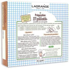 Ferment Lagrange BIO arome Vanille-Framboise-Abricot
