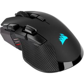 IULONEE Souris Gamer Filaire RVB Silencieux USB Souris Gaming Ergonomique  Souris de Type C 2400 DPI 6 Boutons Programmables 4 Prise de Vue pour PC