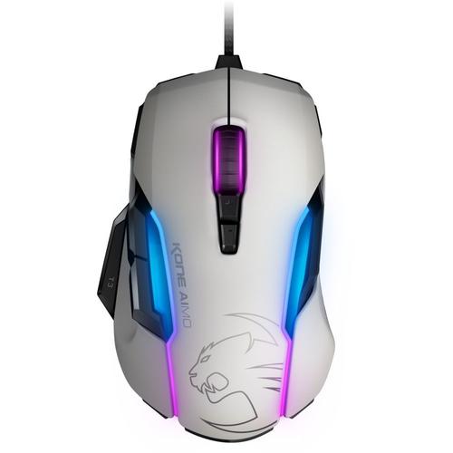 Souris gamer Roccat Kone AIMO Remastered Blanc