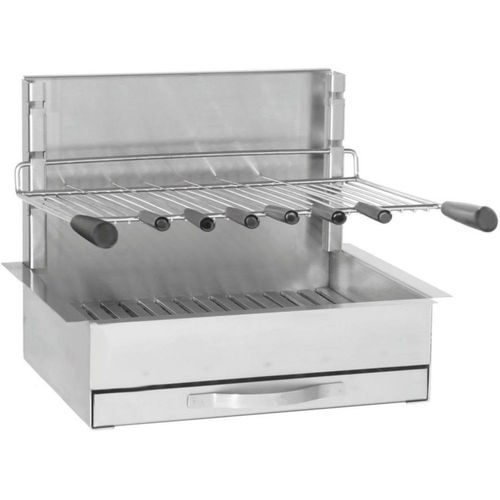 Barbecue charbon FORGE ADOUR encastrable inox 961.56