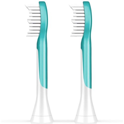 Philips Sonicare For Kids HX6042 - Tête de brosse de rechange - pour brosse à dent - turquoise (pack de 2)