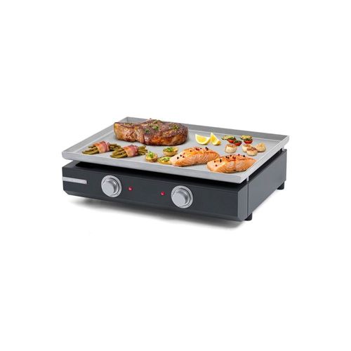 RIVIERA ET BAR QPL1230 PLANCHA PRO INOX BIZONE