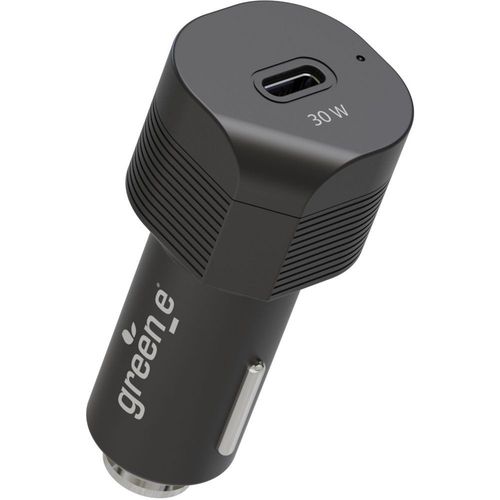 Chargeur Allume-Cigare Green_E Usb-C 20w + Cable Lightning Noir