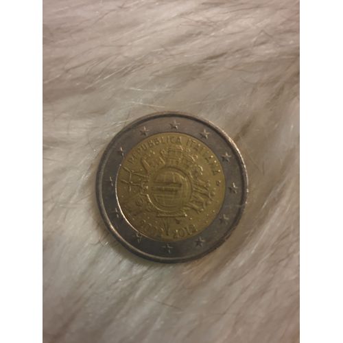 Pièce 2 Euros Commémorative République Française 2002-2012