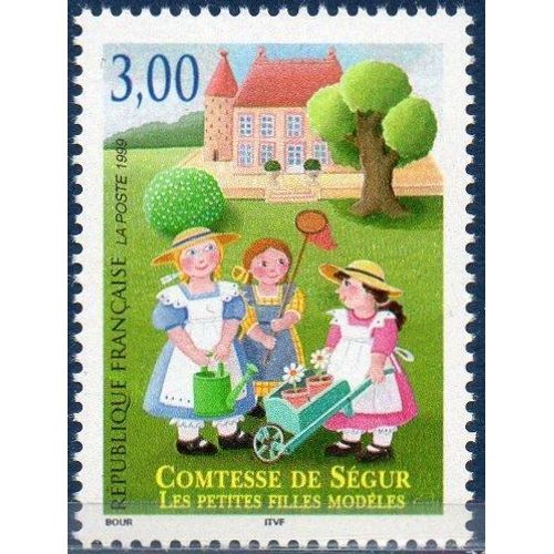 France 1999, Très Beau Timbre Neuf** Luxe Yvert 3253, Comtesse De Ségur, Les Petites Filles Modèles.