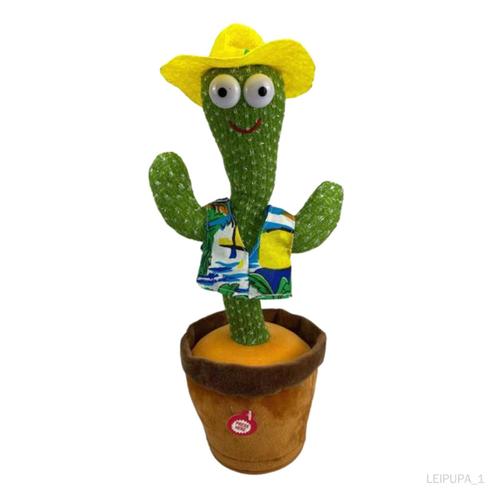 SERENABLE Drôle en pot danse Cactus peluche chant éducatif